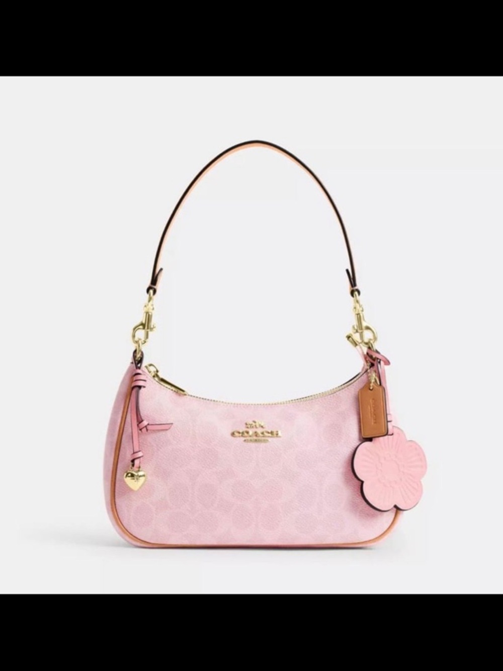 COACH POWER PINK TERI SHOULDER. - Picture 3 of 14